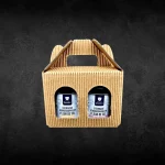 Two-pack of gift bags with Umami seasoning—a stylishly packaged White Panther seasoning duo for connoisseurs
