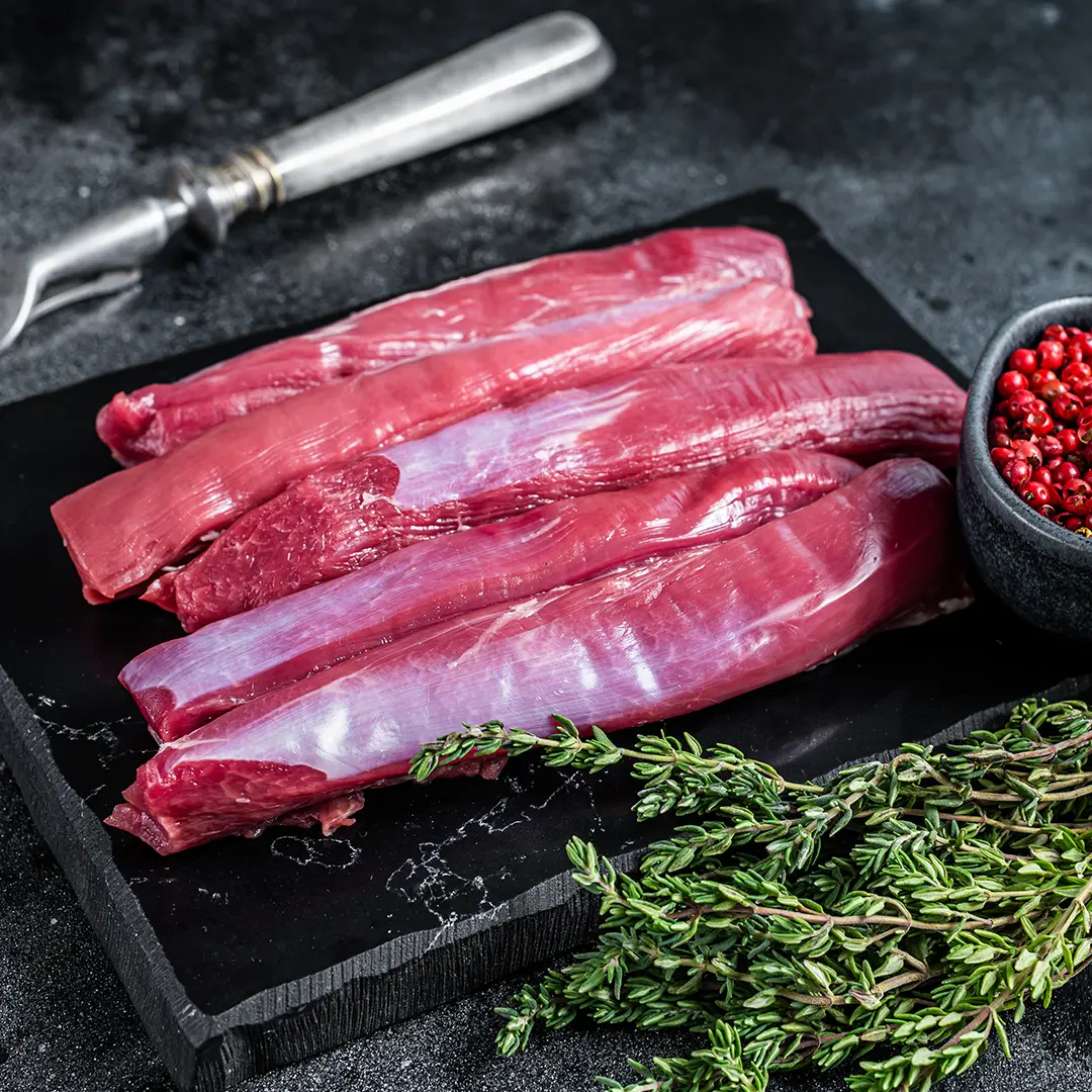 Rehwild Filet/Rücken ausgelöst